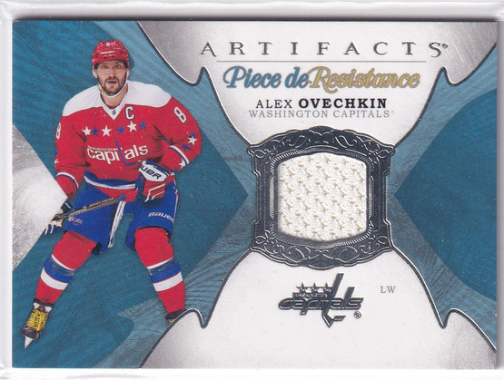  2016-17 Artifacts Piece de Resistance #PROV Alexander Ovechkin A