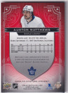  2022-23 Upper Deck Stature Photo Variant Red #83 Auston Matthews /33