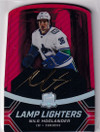  2020-21 The Cup Lamp Lighters Autographs #LLNH Nils Hoglander A