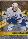  2020-21 Upper Deck Overtime Center of Excellence Autographs Gold Rainbow #CE4 John Tavares /3