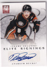  2011-12 Elite Signings #17 Teemu Selanne SP