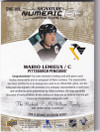  2016-17 Ultimate Collection Numeric Excellence Material Autographs Gold #SNEML Mario Lemieux/5