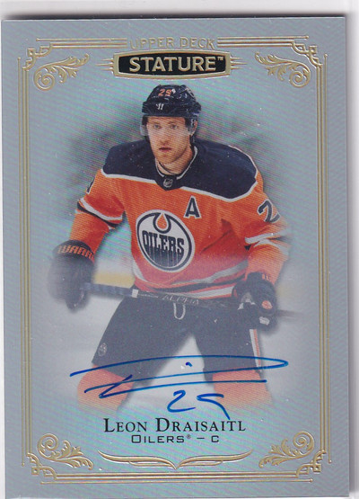  2019-20 Upper Deck Stature AUTO  #71 Leon Draisaitl