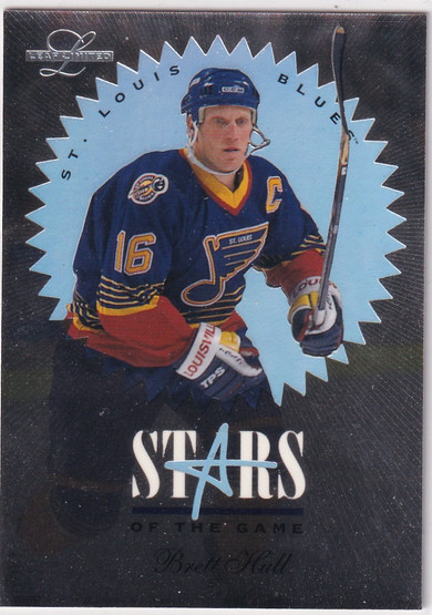  1995-96 Leaf Limited Stars of the Game #10 Brett Hull /5000