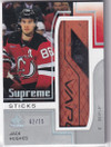  2024-25 SP Game Used Supreme Sticks #SPJH Jack Hughes /15