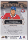  2022-23 Ultimate Collection Ultimate Introductions Autographs #UI83 Kaiden Guhle