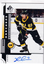  2021-22 SP Authentic '01-02 Retro Autographs #01RABM Brad Marchand/25