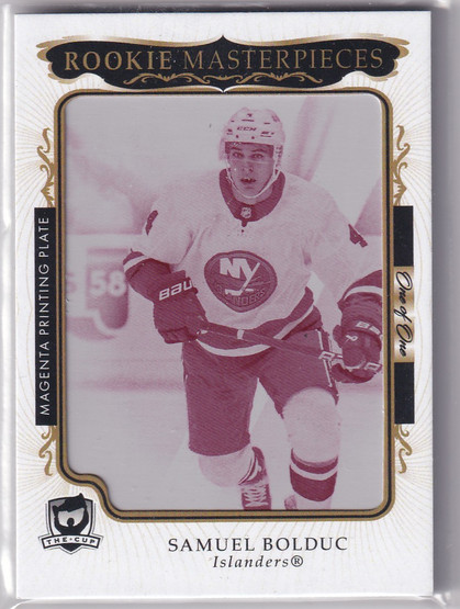  2023-24 The Cup Printing Plates SPx Magenta #SPX127 Samuel Bolduc 1/1