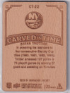  2023-24 Upper Deck Engrained Carved in Time #CT22 Bryan Trottier