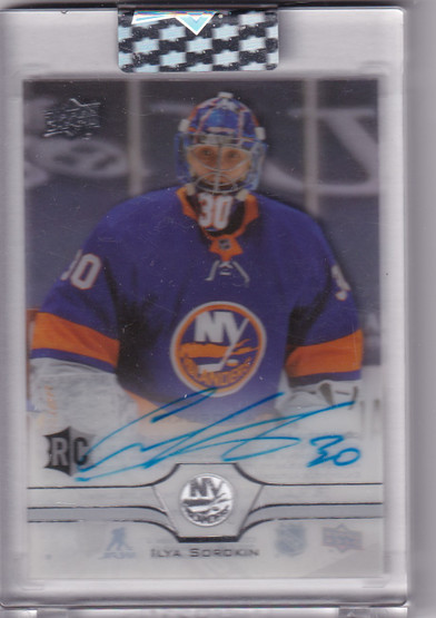  2020-21 Upper Deck Clear Cut #CCIS Ilya Sorokin B RC