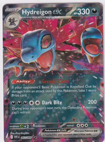 Pokemon Hydreigon EX 067/086 White Flare Double Rare