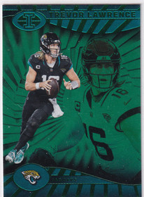  2024 Panini Illusions Trophy Collection Emerald #40 Trevor Lawrence