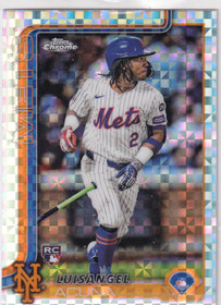 2025 Topps Chrome Luisangel Acuna Prism Refractor #56 (RC)