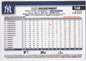  2025 Topps Chrome #168 Paul Goldschmidt
