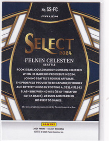 2024 Panini Select Felnin Celesten Signature Selections Auto #SS-FC (AU, RC)