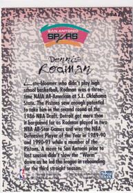  1994-95 Hoops #448 Dennis Rodman GM