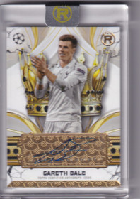 2024-25 Topps Reverence UEFA CC Gareth Bale Crowned Legend Auto /10