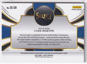  2024 Select Selective Swatches Prizms Flash #22 Cade Horton