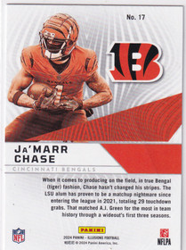  2024 Panini Illusions Amazing #17 Ja'Marr Chase