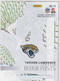  2024 Panini Illusions Illusionists #13 Trevor Lawrence