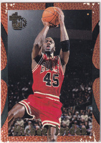  1994-95 Embossed #121 Michael Jordan