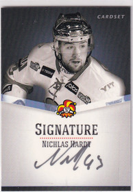 2012-13 Cardset Signature Nichlas Hardt /125