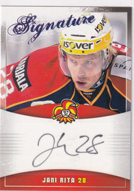 2010-11 Cardset Signature Jani Rita /125