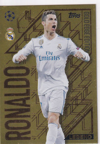 2024-25 Topps Match Attax - Cristiano Ronaldo Golden Edge GE7