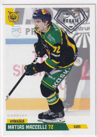 2019-20 Cardset Rookie Matias Maccelli /499