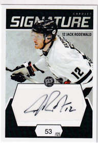 2021-22 Cardset Signature Jack Rodewald /125