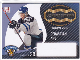 2016 Sereal Sebastian Aho AU #FIN-U20-AO4 PROMO