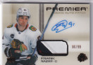  2024-25 Upper Deck Premier Horizontal Acetate Rookie Patch Autographs #HRFN Frank Nazar/99