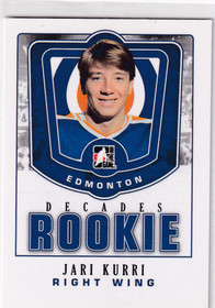  2010-11 ITG Decades 1980s Decades Rookies #DR16 Jari Kurri