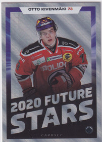 2019-20 Cardset Future Stars Otto Kivenmäki
