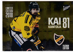 2018-19 Cardset Limited Edition Kai Kantola 