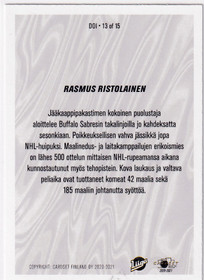 2020-21 Cardset Diamonds Of Ice Rasmus Ristolainen