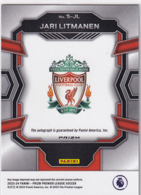 2023-24 Panini Prizm Jari Litmanen AU