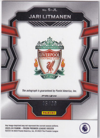 2023-24 Panini Prizm Jari Litmanen AU /99