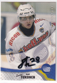2004-25 Cardset Signature Lauri Tukonen 
