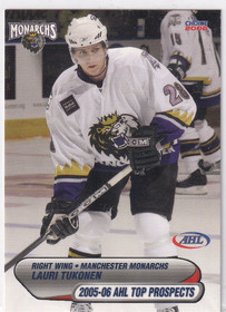  2005-06 AHL Top Prospects #44 Lauri Tukonen