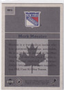  2000-01 Upper Deck Vintage National Heroes #NH16 Mark Messier