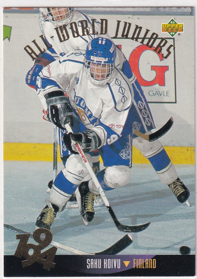  1993-94 Upper Deck #569 Saku Koivu WJC