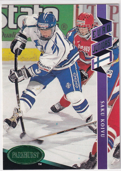 1993-94 Parkhurst Emerald Ice #521 Saku Koivu EJ