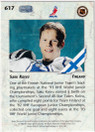  1992-93 Upper Deck #617 Saku Koivu RC