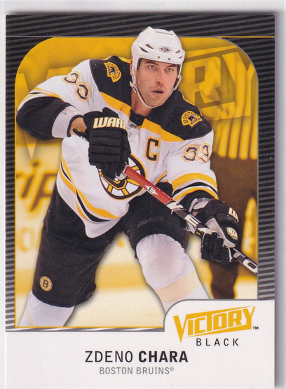 2009-10 Upper Deck Victory Black #16 Zdeno Chara
