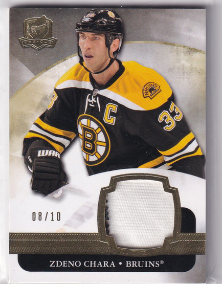  2011-12 The Cup Gold Rainbow #9 Zdeno Chara JSY /10