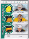  2012-13 Artifacts Tundra Trios Patches Emerald #TT3CTR Tim Thomas/Tuukka Rask/Zdeno Chara /18