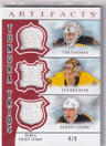 2012-13 Artifacts Tundra Trios Fight Straps Red #TT3CTR Tim Thomas/Tuukka Rask/Zdeno Chara /6