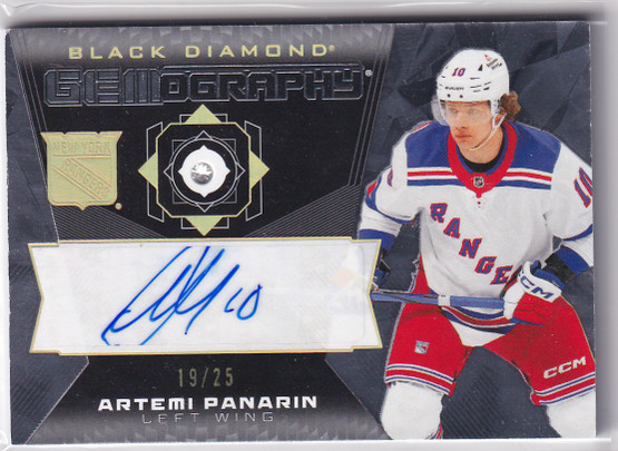  2025-26 Black Diamond Gemography #GAP Artemi Panarin /25