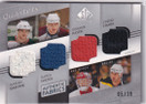 2008-09 SP Game Used Authentic Fabrics Quads #AF4GSHC Marian Gaborik/Marek Svatos/Dominik Hasek/Zdeno Chara /10
